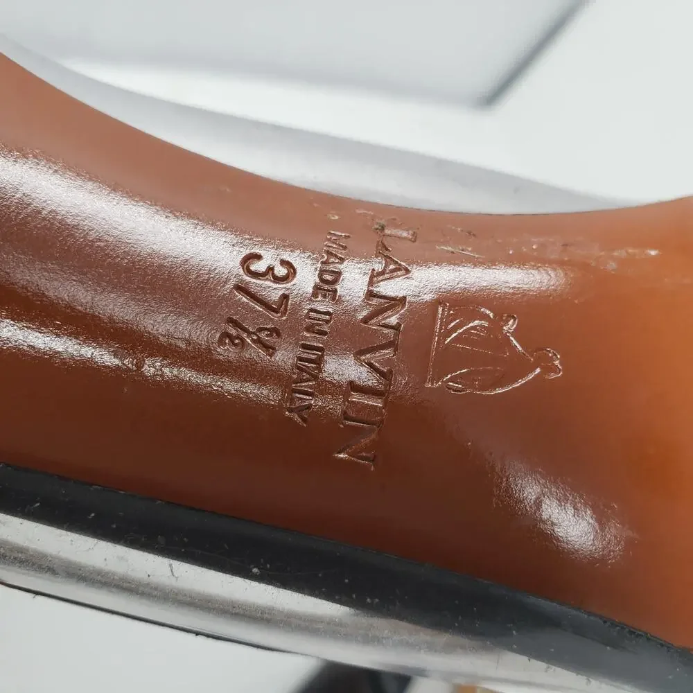 Lanvin Crystal Cap Toe Clear Pumps - 37.5 RESHOOT - Picture 10 of 10